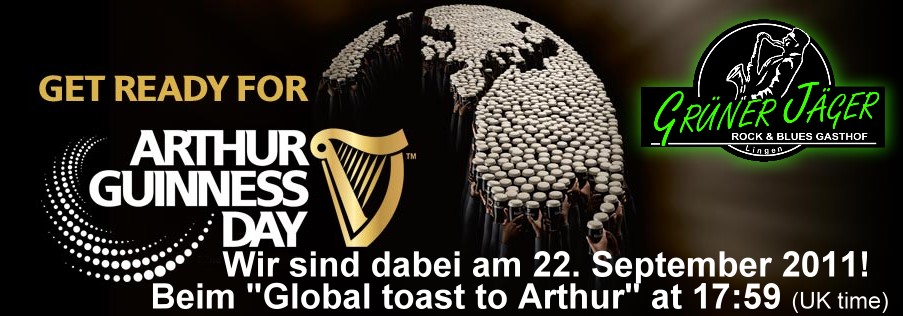 Grüner Jäger Arthur Guinness Day 2011