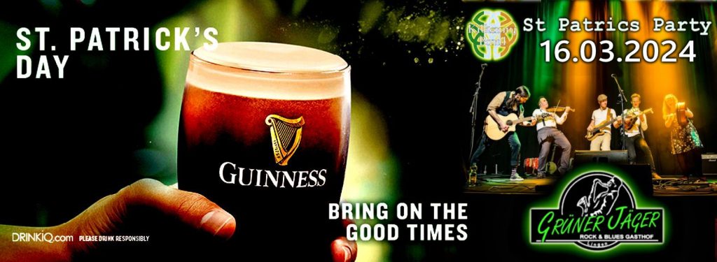 Guinness-SPD-2024-im JÄGER. Kilkenny Band